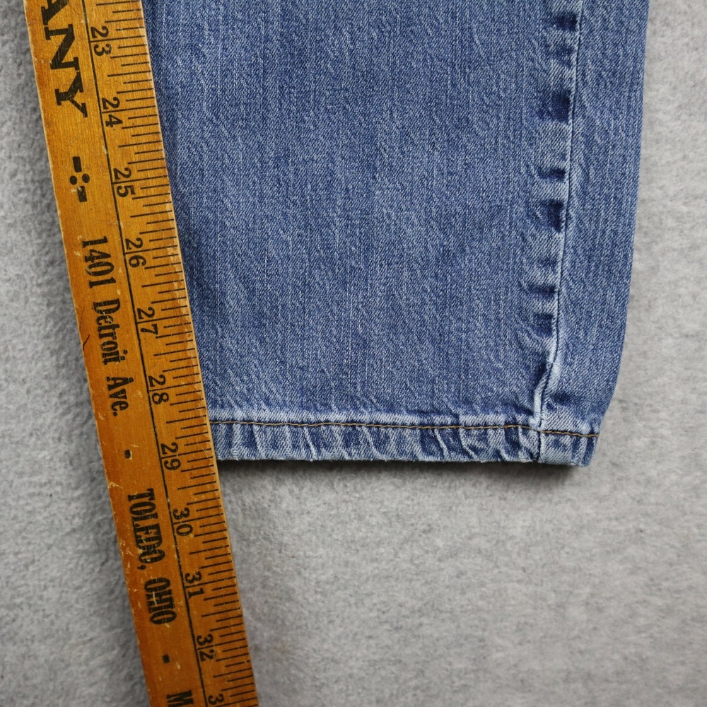 Levi's 541 Jeans Mens 42x32 Athletic Taper Blue Medium Wash Flex Denim 5-Pocket - Picture 5 of 8